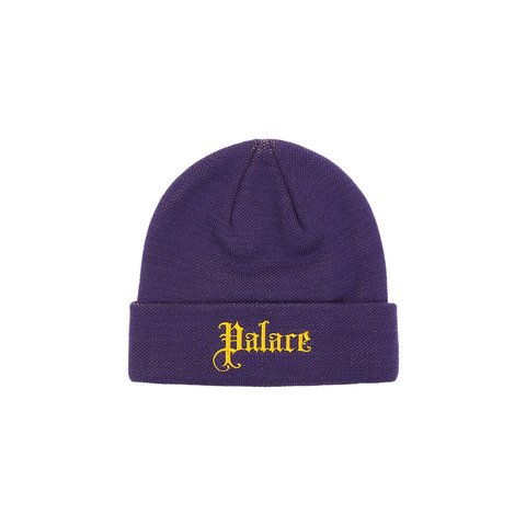 Palace MONA LISA BEANIE PURPLE - Colorway