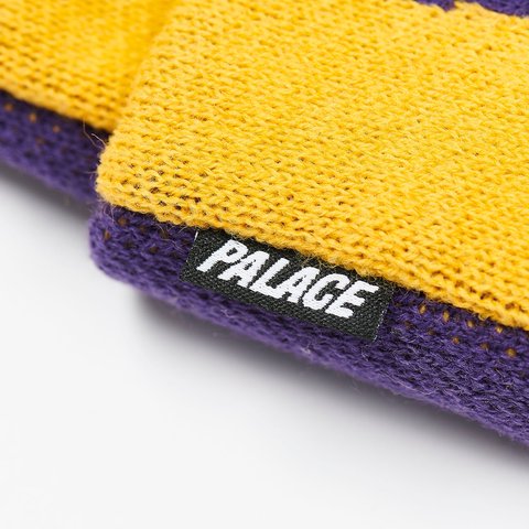 Palace MONA LISA BEANIE PURPLE - Colorway