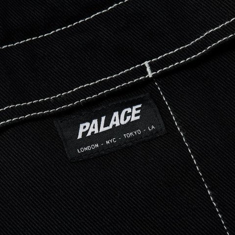 Palace STITCH UP DROP SHOULDER SHIRT BLACK - Colorway