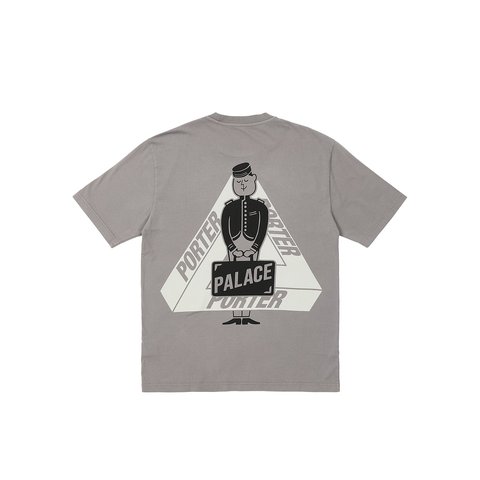 PALACE PORTER TRI-FERG BELL BOY T-SHIRT GREY