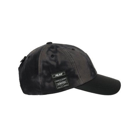 Palace PALACE PORTER P 6-PANEL BLACK WAVE DYE - Colorway