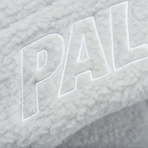 Palace FLEECE FACEWARMER BEANIE GREY - Colorway