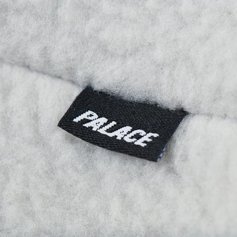 Palace FLEECE FACEWARMER BEANIE GREY - Colorway