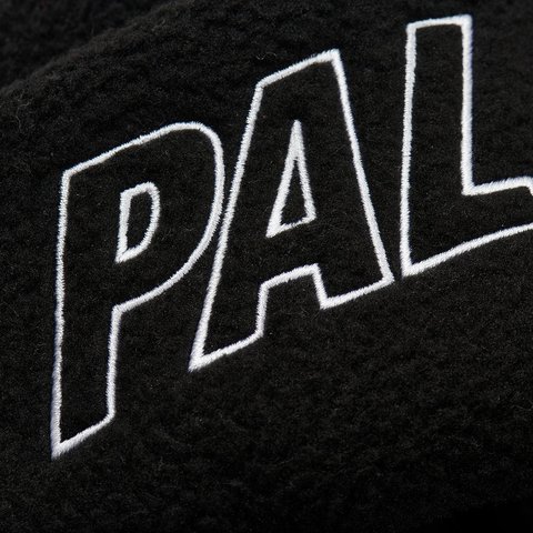 Palace FLEECE FACEWARMER BEANIE BLACK - Colorway