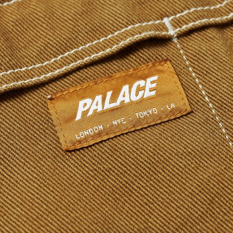 STITCH UP DROP SHOULDER SHIRT BROWN