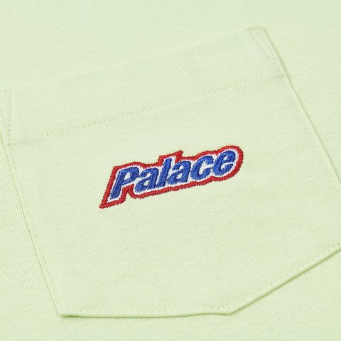 Palace EMBROIDERED POCKET T-SHIRT MOJITO - Colorway