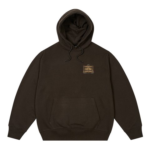 Palace PALACE PORTER LOGO HOOD BLACK - Colorway