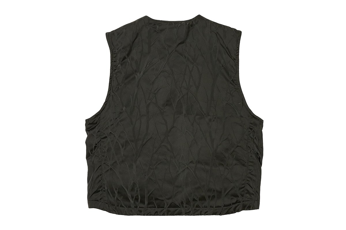PALACE PORTER FIELD VEST BLACK / JACQUARD - PalaceCommunity