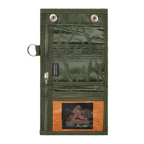 Palace PALACE PORTER WALLET OLIVE / JACQUARD - Colorway
