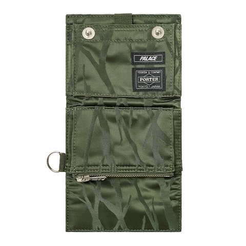 Palace PALACE PORTER WALLET OLIVE / JACQUARD - Colorway
