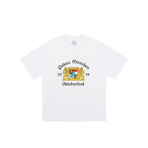 Palace OKTOBERFEST T-SHIRT WHITE - $48.00