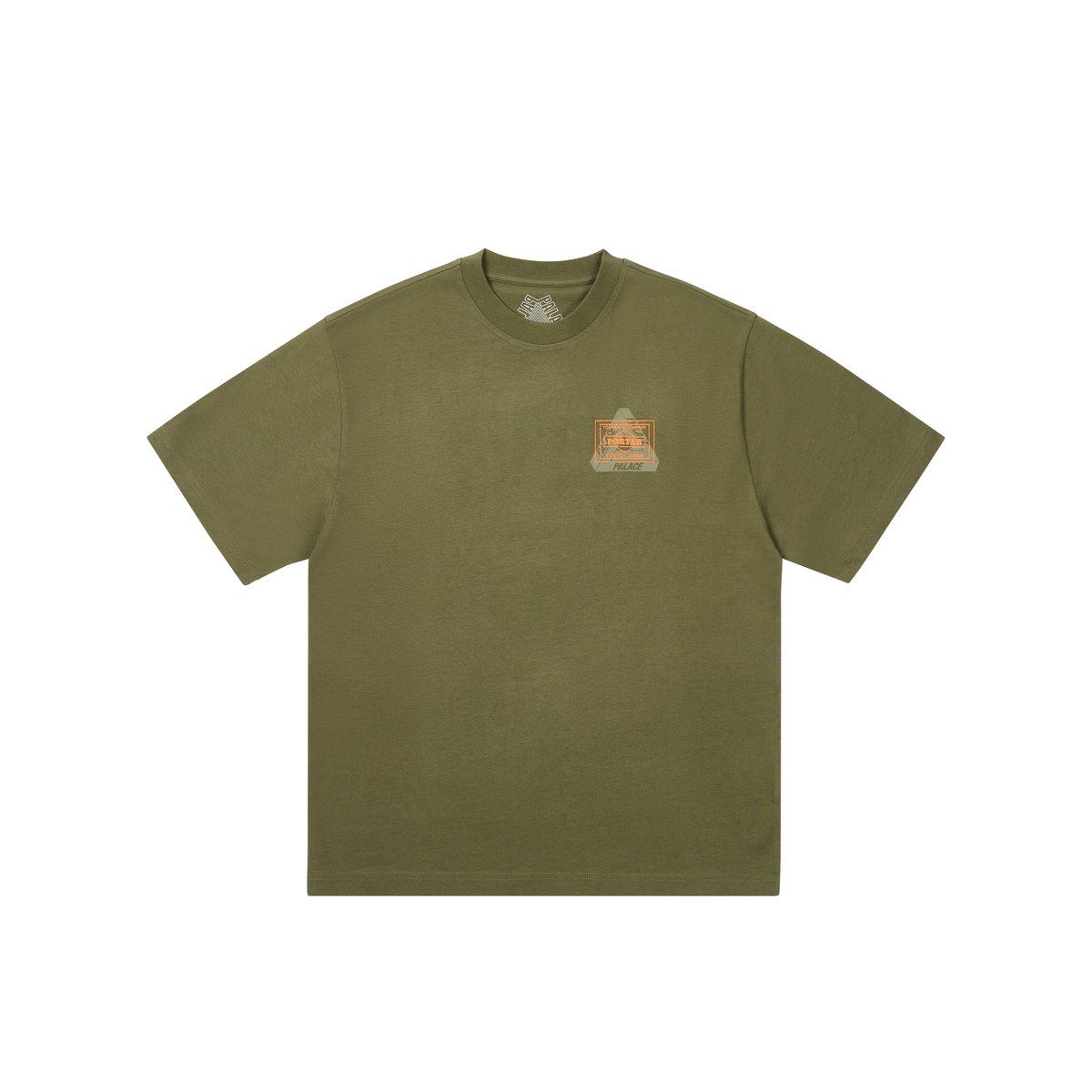 Palace PALACE PORTER LOGO T-SHIRT OLIVE (Palace Porter Yoshida 2024) - $68.00