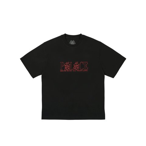Palace HOUSE T-SHIRT BLACK - $48.00
