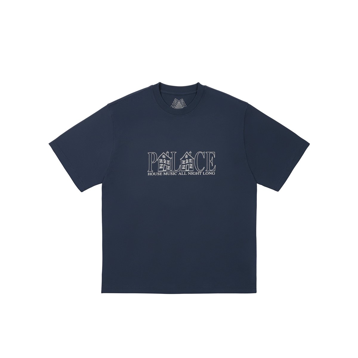 Palace HOUSE T-SHIRT NAVY (Autumn 2024) - $48.00