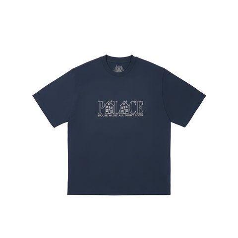 Palace HOUSE T-SHIRT NAVY - $48.00