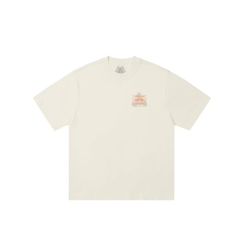 Palace PALACE PORTER LOGO T-SHIRT WHITE - $68.00