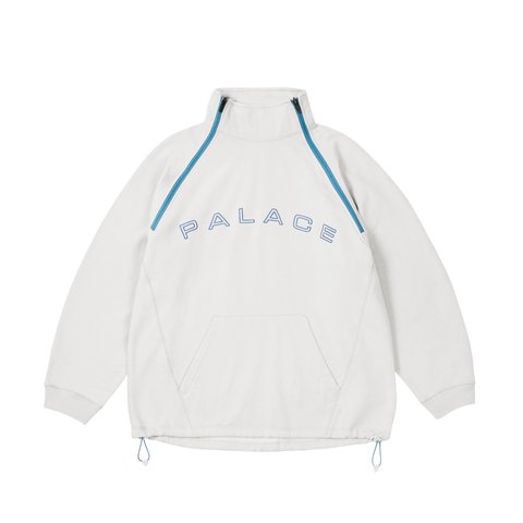 Palace DOUBLE ZIP FUNNEL CONCRETE GREY - $168.00