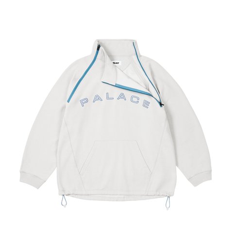 Palace DOUBLE ZIP FUNNEL CONCRETE GREY - Colorway