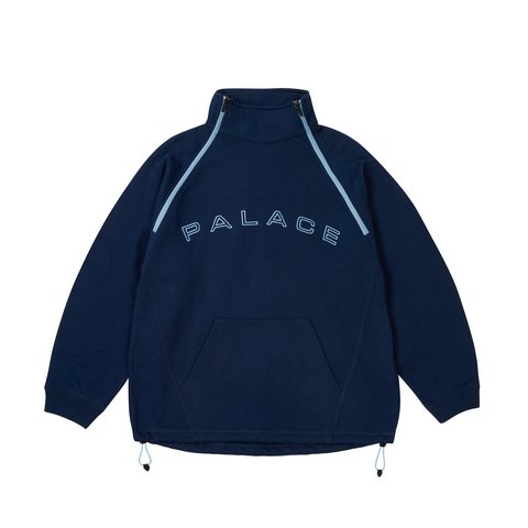 Palace DOUBLE ZIP FUNNEL NAVY - $168.00