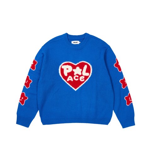 Palace COSY KNIT BLUE BERRY - $198.00