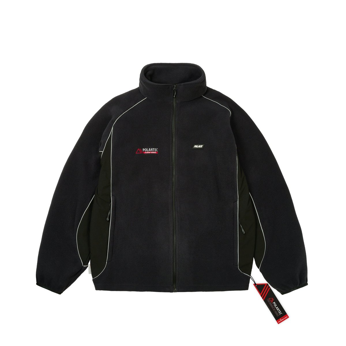Palace POLARTEC 3M TRACK JACKET BLACK (Autumn 2024) - $218.00