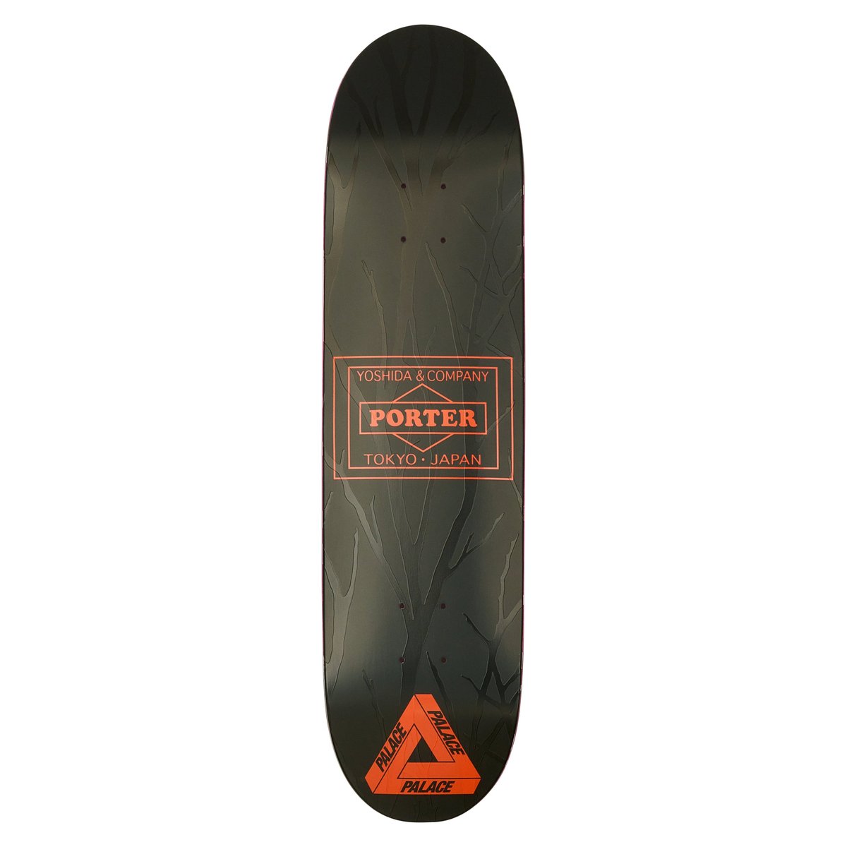 Palace PALACE PORTER BOARD 8.1 BLACK (Palace Porter Yoshida 2024) - $88.00
