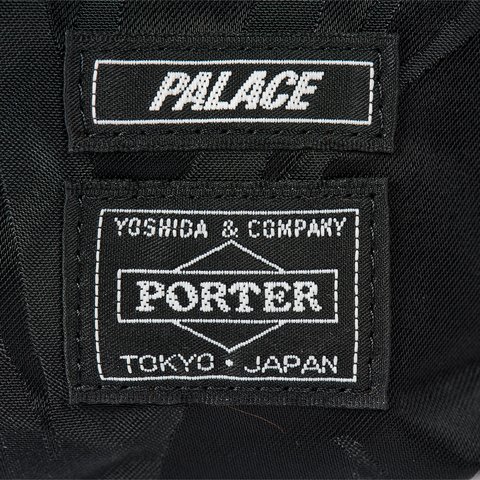 Palace PALACE PORTER WAIST BAG BLACK / JACQUARD - Colorway