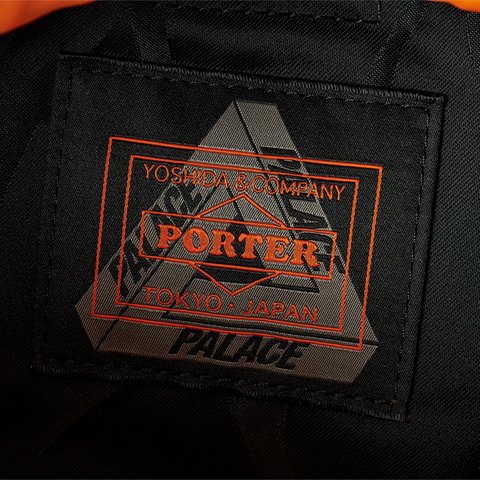 Palace PALACE PORTER WAIST BAG BLACK / JACQUARD - Colorway