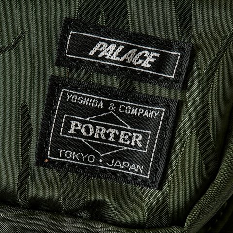 Palace PALACE PORTER BACKPACK OLIVE / JACQUARD - Colorway