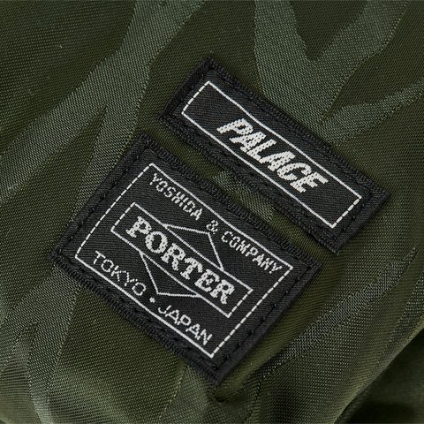 Palace PALACE PORTER VERTICAL SHOULDER BAG OLIVE / JACQUARD - Colorway