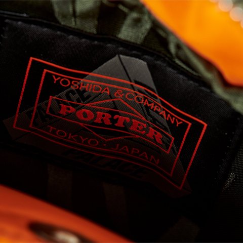 Palace PALACE PORTER VERTICAL SHOULDER BAG OLIVE / JACQUARD - Colorway