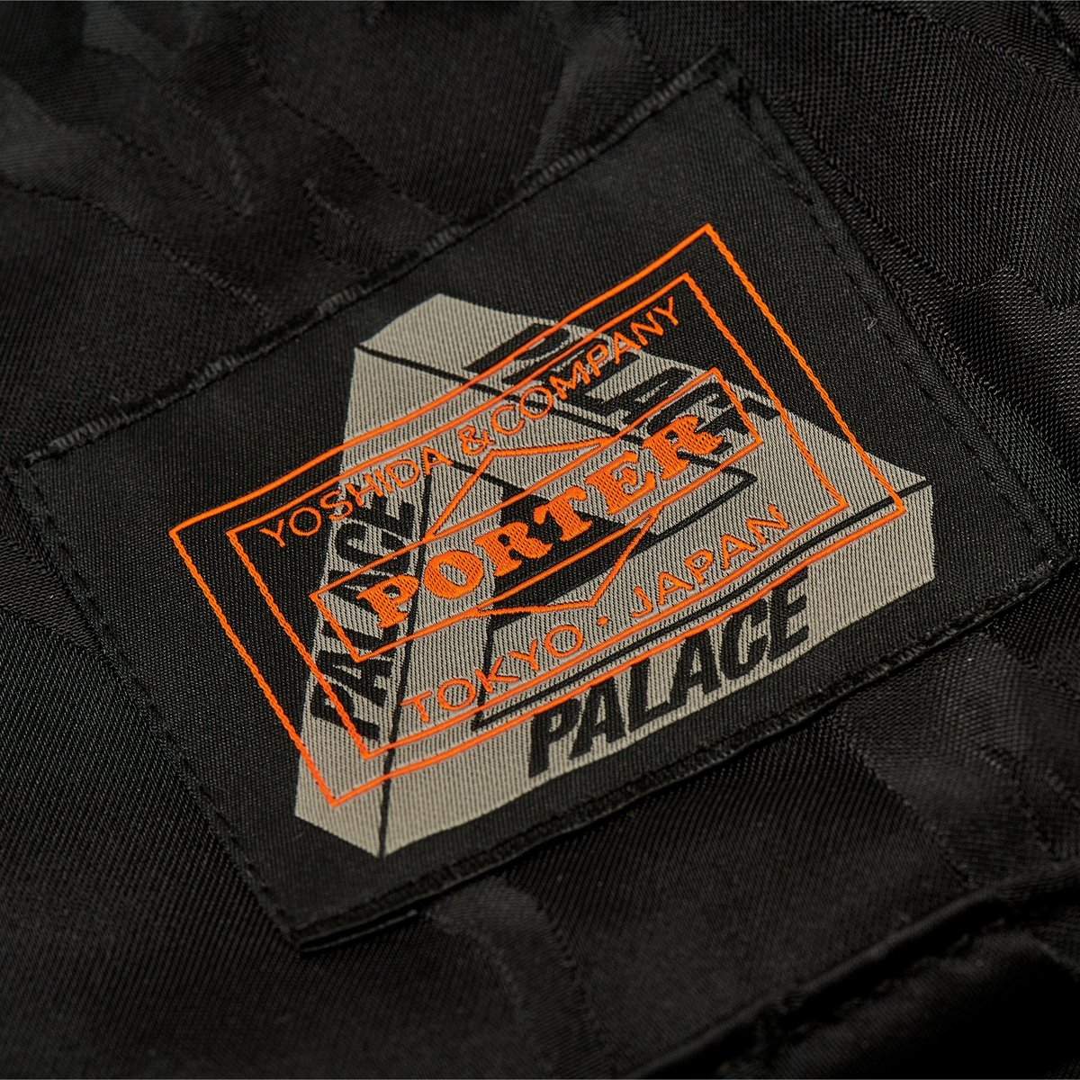 PALACE PORTER FIELD VEST BLACK / JACQUARD - Palace