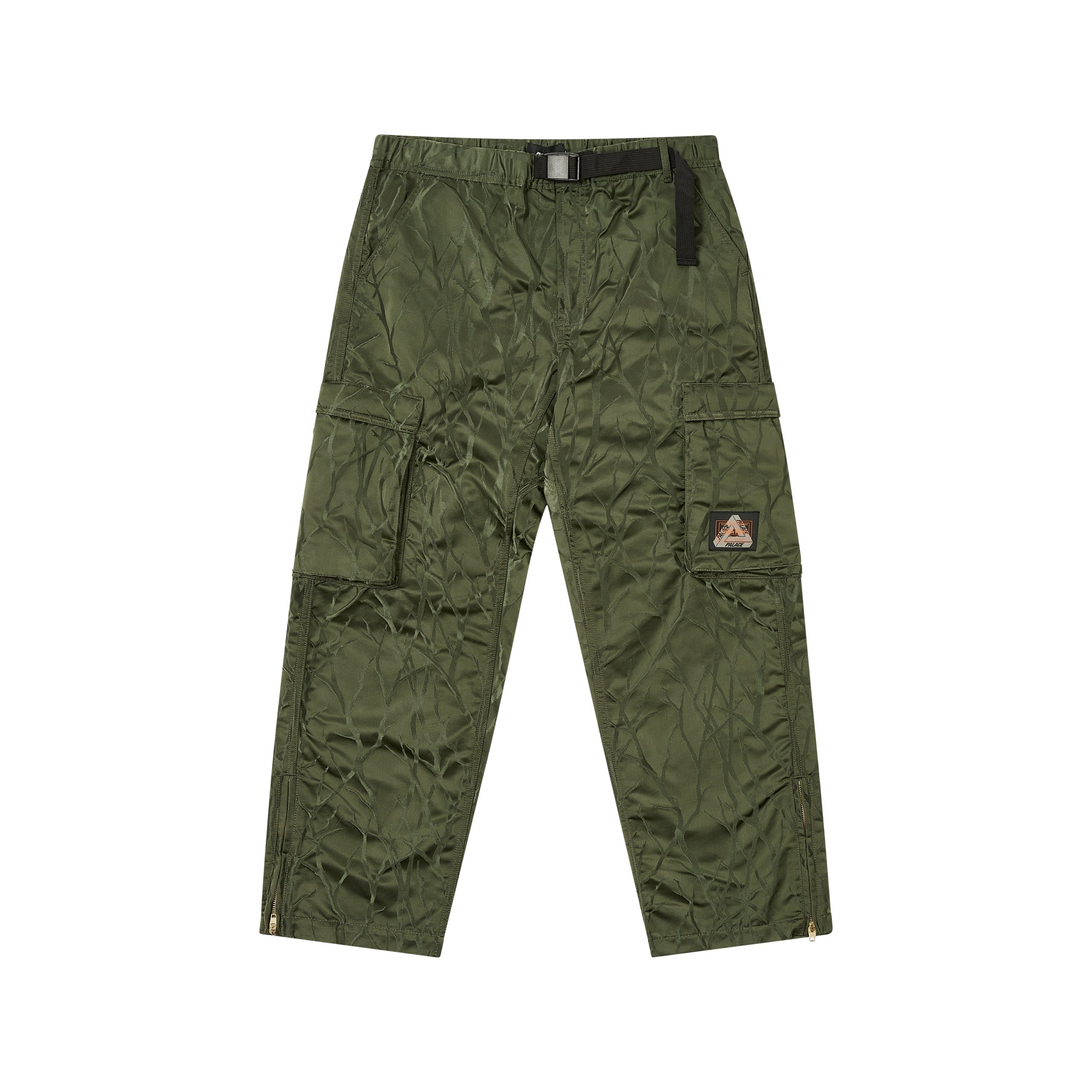 PALACE PORTER BELTER TROUSER OLIVE / JACQUARD