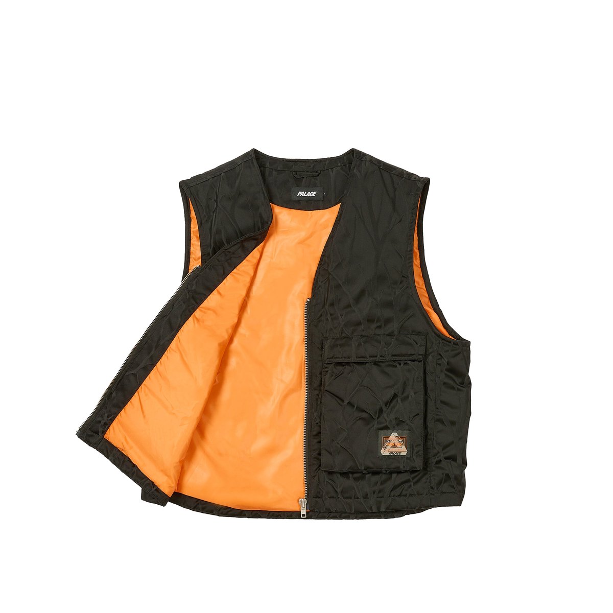 PALACE PORTER FIELD VEST BLACK / JACQUARD - PalaceCommunity