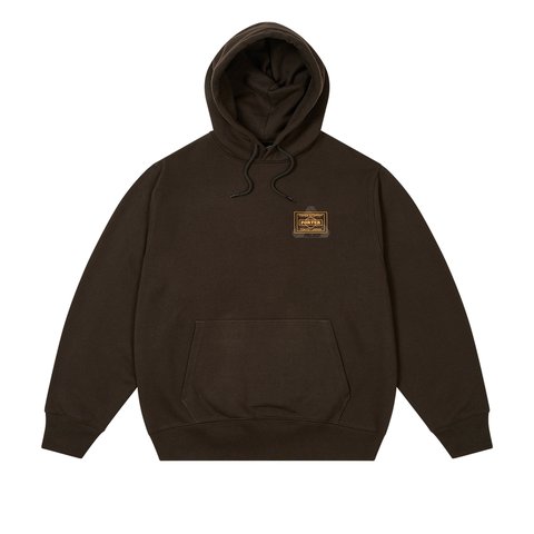 Palace PALACE PORTER LOGO HOOD BLACK - Colorway