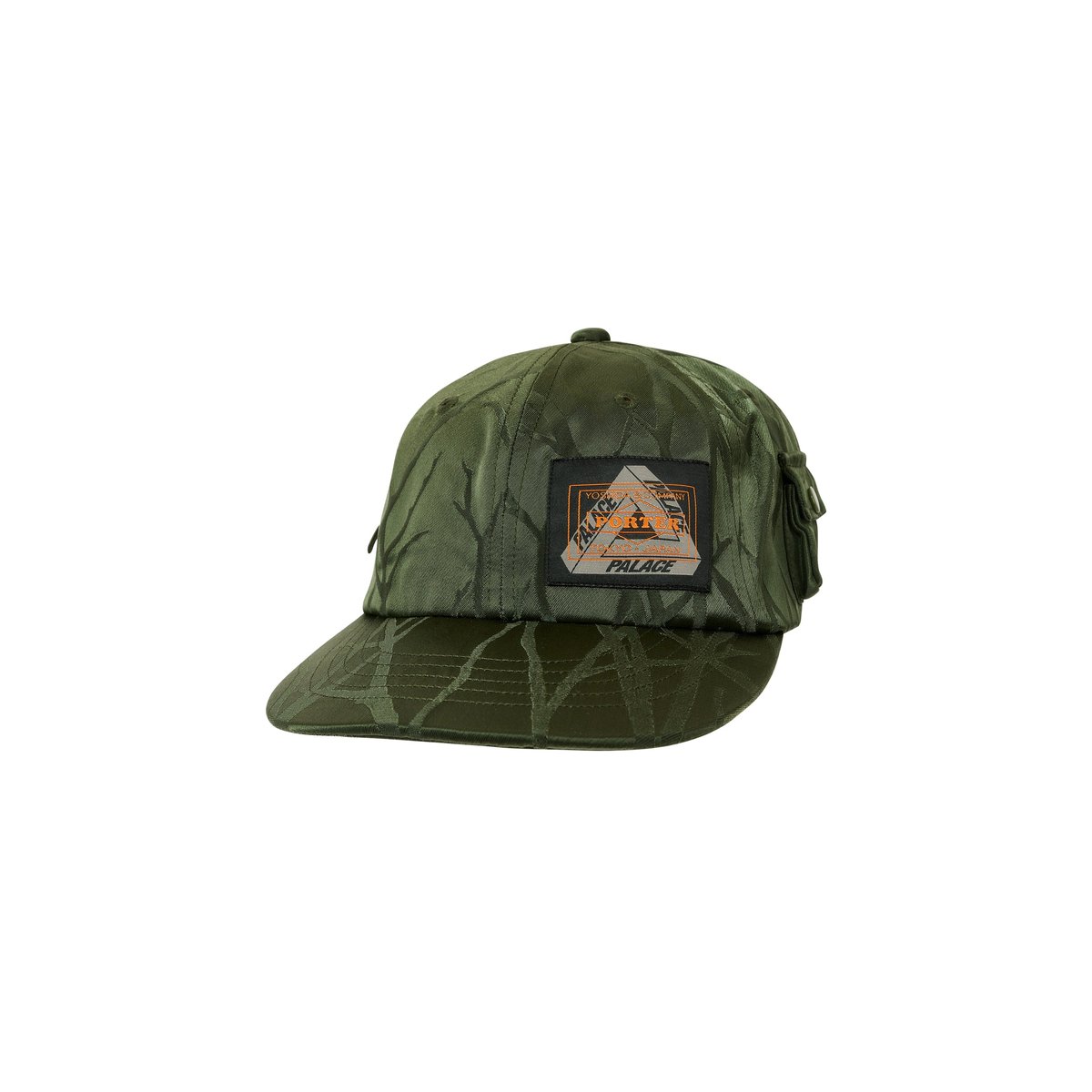 Palace PALACE PORTER POCKET 6-PANEL OLIVE / JACQUARD (Palace Porter Yoshida 2024) - $98.00