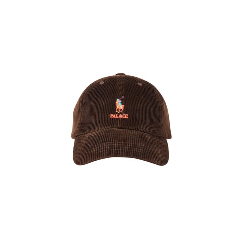 Palace PALACE RALPH LAUREN CLASSIC POLO CAP CORDUROY MOHICAN BROWN - Colorway