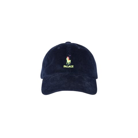 Palace PALACE RALPH LAUREN CLASSIC POLO CAP CORDUROY AVIATOR NAVY - Colorway