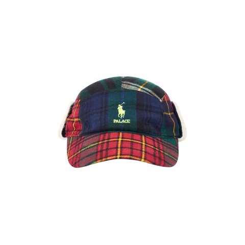 Palace PALACE RALPH LAUREN HUNTING CAP POLAR FLEECE PLAID MULTI - Colorway
