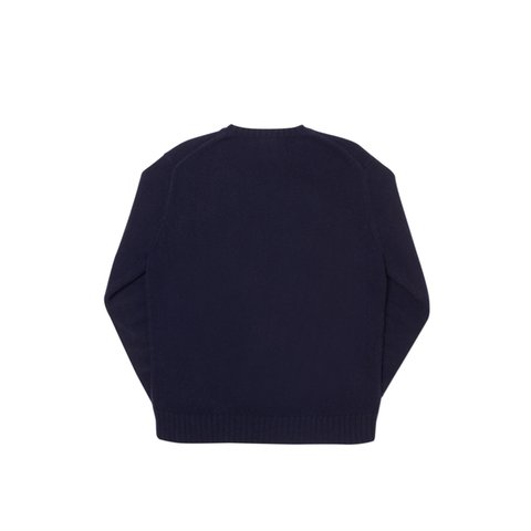 Palace PALACE RALPH LAUREN SKATE POLO BEAR SWEATER AVIATOR NAVY - Colorway