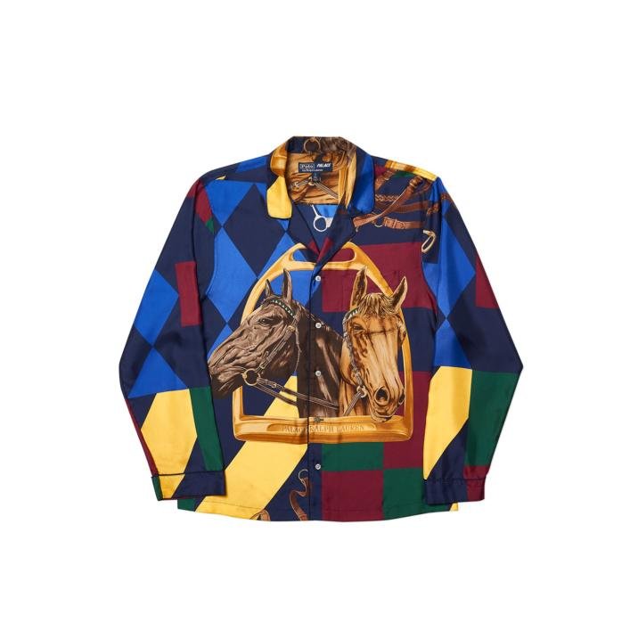 PALACE RALPH LAUREN PYJAMA TOP ENGINEERED EQUESTRIAN PRINT