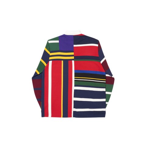 Palace PALACE RALPH LAUREN PIECED RUGBY MULTI - Colorway