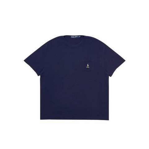 Palace PALACE RALPH LAUREN WAFFLE POCKET T FRENCH NAVY