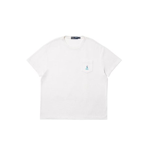 Palace PALACE RALPH LAUREN WAFFLE POCKET T PURE WHITE