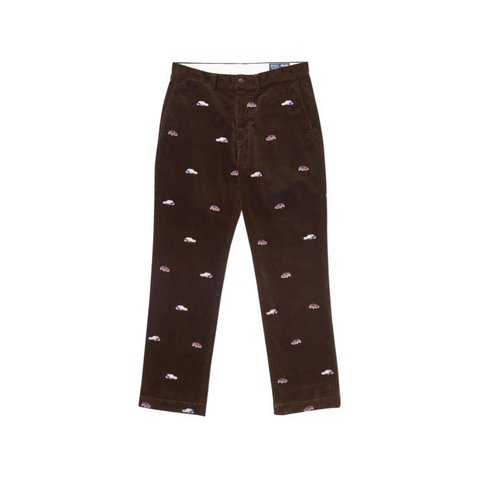 Palace PALACE RALPH LAUREN EMBROIDERED CORD GTI CHINO MOHICAN BROWN