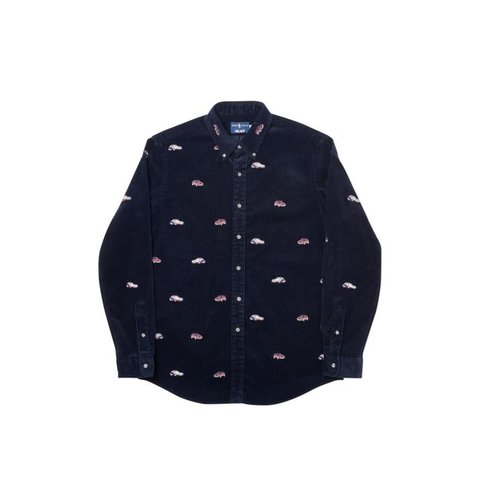 Palace PALACE RALPH LAUREN EMBROIDERED CORD GTI SHIRT AVIATOR NAVY