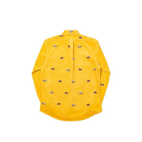 Palace PALACE RALPH LAUREN EMBROIDERED CORD GTI SHIRT PALAZZO YELLOW - Colorway