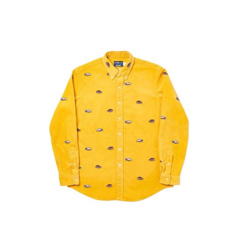 Palace PALACE RALPH LAUREN EMBROIDERED CORD GTI SHIRT PALAZZO YELLOW