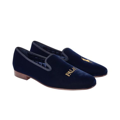 Palace PALACE RALPH LAUREN FORMAL SLIPPER NAVY VELVET