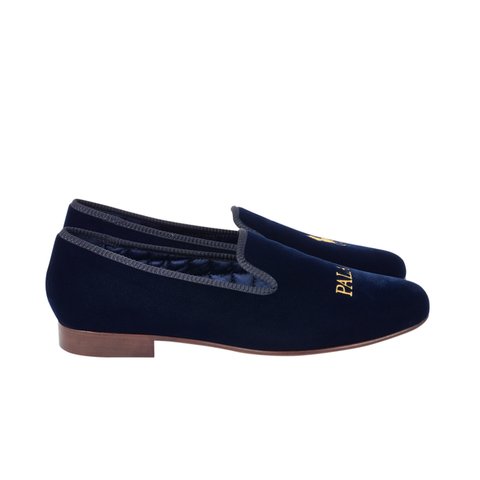 Palace PALACE RALPH LAUREN FORMAL SLIPPER NAVY VELVET - Colorway